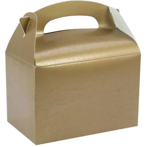 Gold Party Food Box