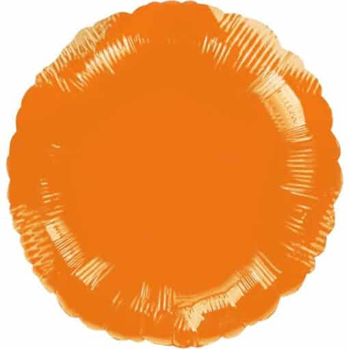 Orange Round Balloon