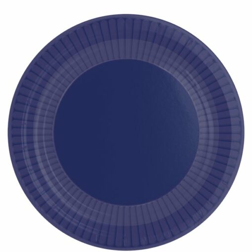 Dark Blue Paper Plates