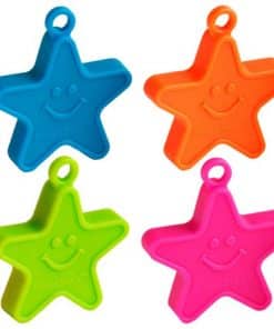 Neon Star Balloon Weights