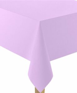 Lavender Paper Table Cover