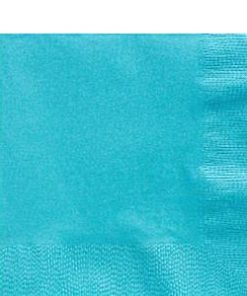 Turquoise Party Paper Lunch Napkins