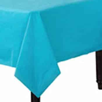 Turquoise Party Paper Tablecover - Fun Party Supplies