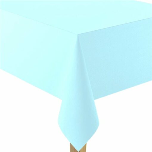 Baby Blue Paper Table Cover