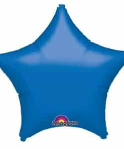 Blue Star Foil Balloon