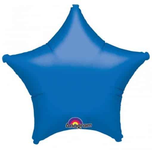 Blue Star Foil Balloon