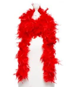 Red Feather Boa