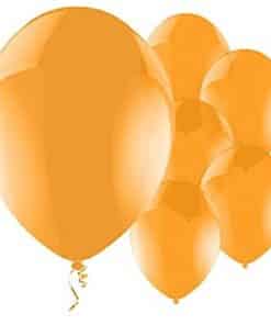 Celebration Orange Latex Balloons