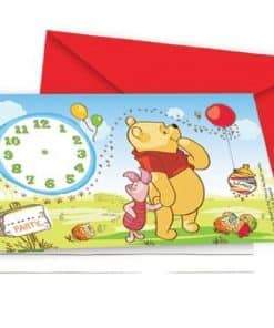 Winnie the Pooh Party Invitations