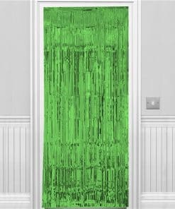 Green Foil Curtain