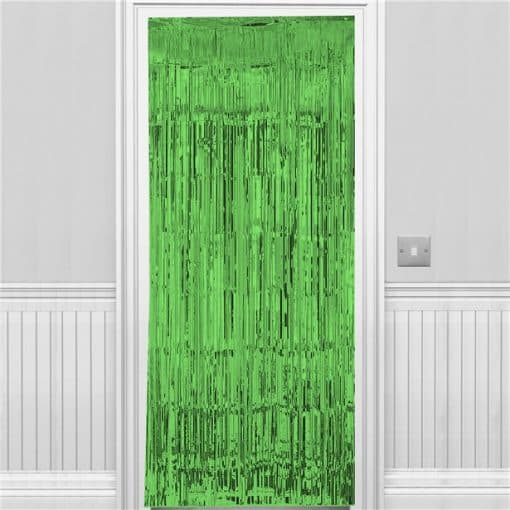 Green Foil Curtain