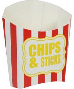 Chips & Sticks Red Stripe Chip Scoop