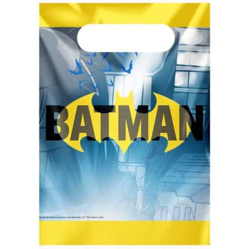 Batman Party Plastic Loot Bags