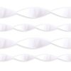 White Crepe Paper Streamer