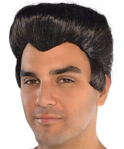 50's Greaser Black Wig