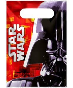 Star Wars Party Plastic Loot Bags