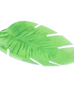Plastic Jungle Leaf Platter