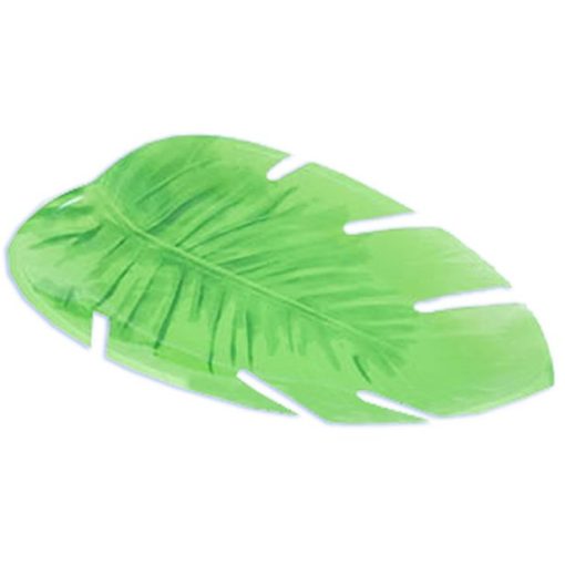 Plastic Jungle Leaf Platter