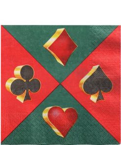 Casino Party Paper Napkins