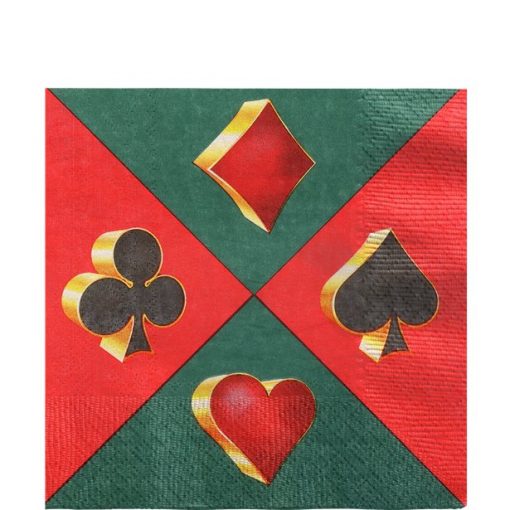 Casino Party Paper Napkins