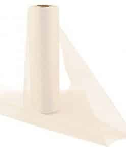 Ivory Organza Sheer Roll