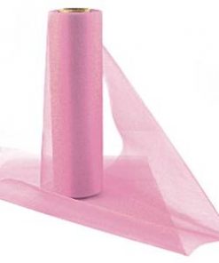 Pink Organza Sheer Roll