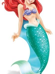 Ariel Cardboard Cutout