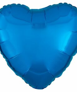 Blue Heart Balloon - 18'