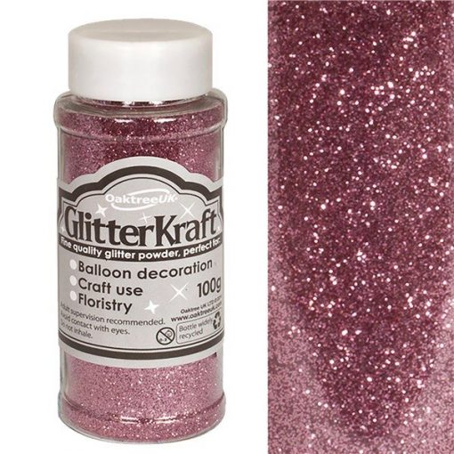 Light Pink Balloon Glitter