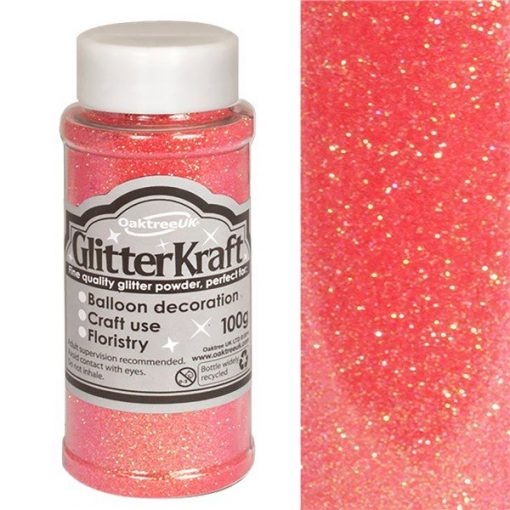 Sugar Pink Balloon Glitter