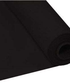 Black Plastic Table Banqueting Roll