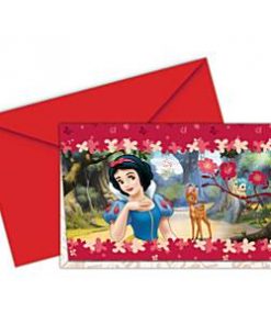 Snow White Invitation Cards