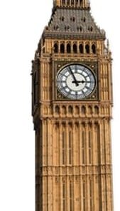 London Big Ben Cardboard Cutout