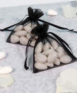 Black Organza Bags