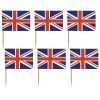 Union Jack Flag Picks For Cupcakes & Sandwiches