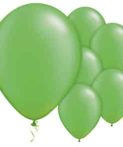 Lime Green Pearl Latex Balloons