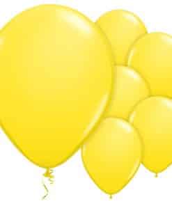 Yellow Latex Balloons