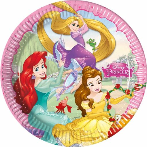 Disney Princess Paper Plates - 23cm