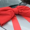 Red Satin Big Bow