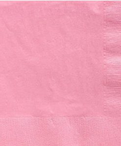 Baby Pink Party Paper Dinner Napkins