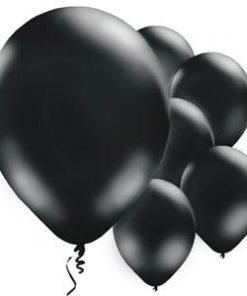 Black Latex Balloons -