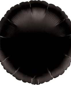 Black Round Balloon