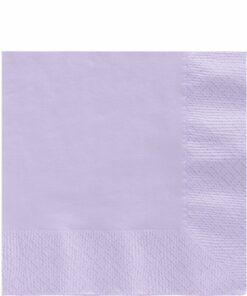 Lavender Paper Napkins