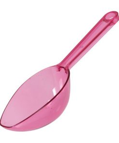 Bright Pink Plastic Sweet Scoop
