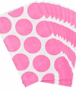 New Pink Polka Dot Paper Sweet Bag