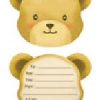 Teddy Bear party invites