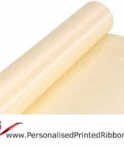 Ivory Satin Ribbon Extra Wide