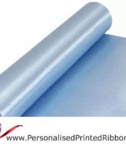 Light Blue Extra Wide Satin Ribbon 290mm -  20 metre Roll