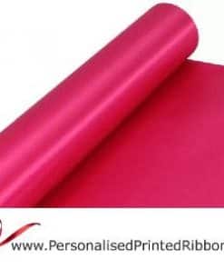 Fuchsia Bright Pink Extra Wide Satin Ribbon 290mm -  20 metre Roll