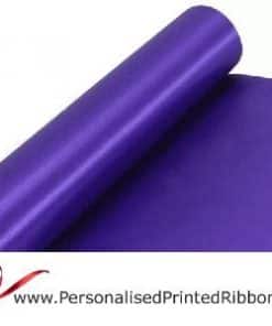 Purple Extra Wide Satin Ribbon 290mm -  20 metre Roll